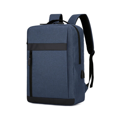 Mochila para Notebook Impermeable con USB AZUL