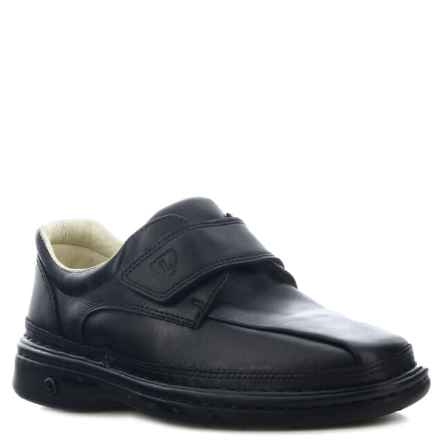 Zapato de Hombre Lombardino casual Diabetico Negro