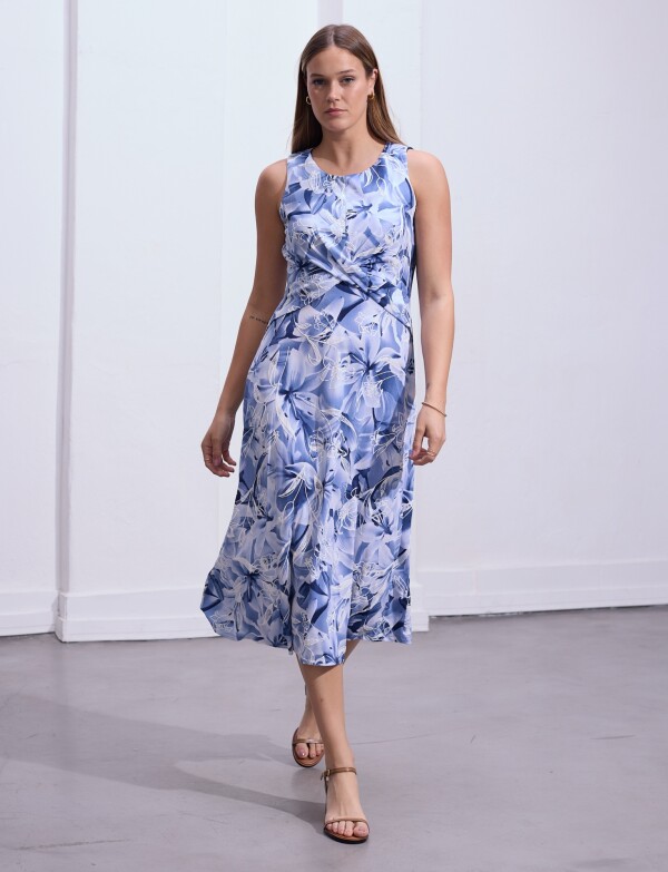 Vestido Maxi Printed CELESTE/MULTI