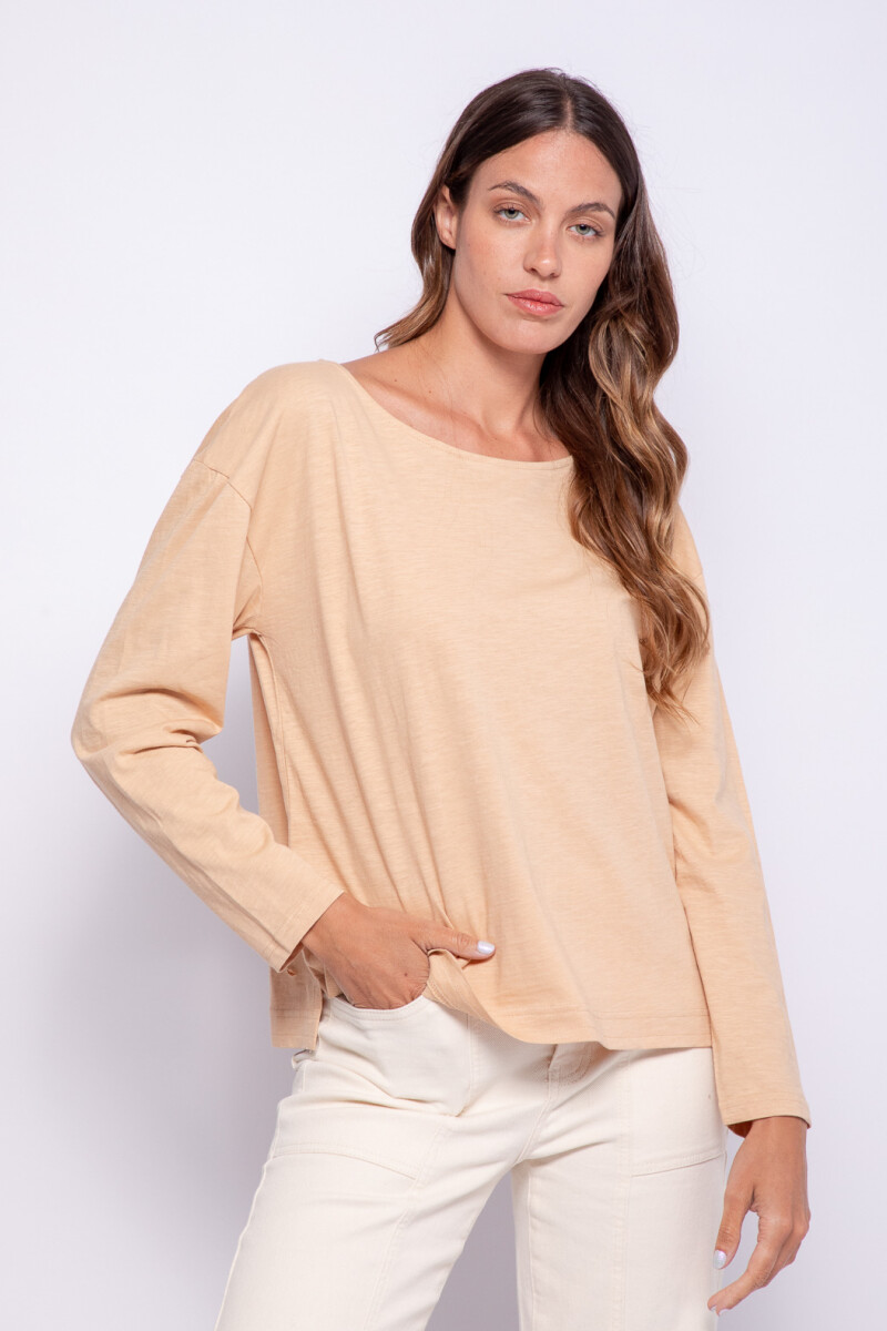 REMERA MARCELINE Beige