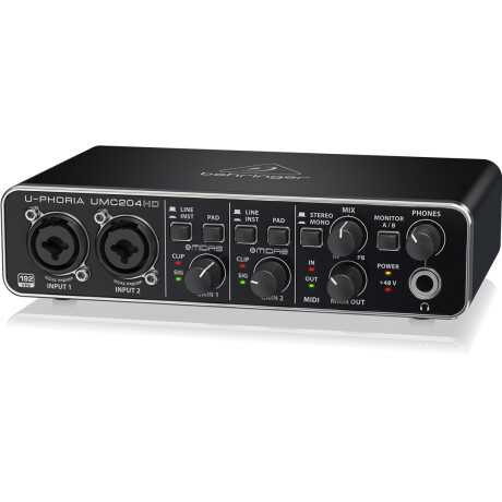 Interfaz De Audio Behringer Umc204hd Interfaz De Audio Behringer Umc204hd