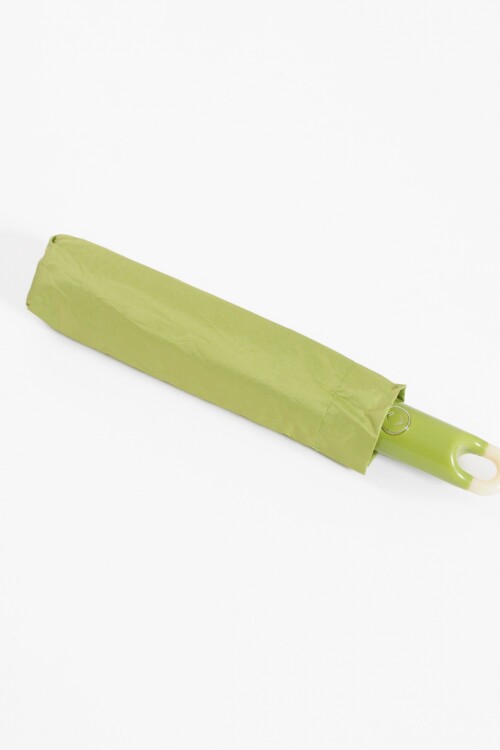 Paraguas liso apertura automática verde
