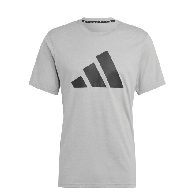 Remera de Hombre Adidas Train Essentials Gris - Negro