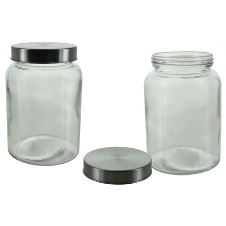 FRASCO DE VIDRIO CON TAPA METAL ROSCA 13X9 53215A FRASCO DE VIDRIO CON TAPA METAL ROSCA 13X9 53215A