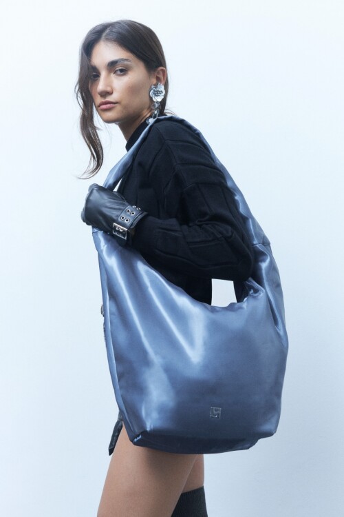 Bolso Shinny gris