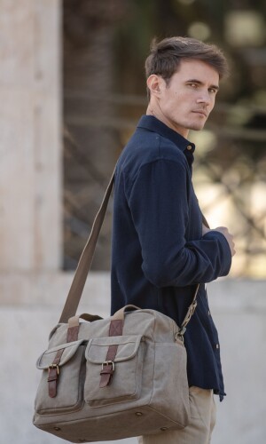 BOLSO CANVAS SIERRA NEVADA KAKI