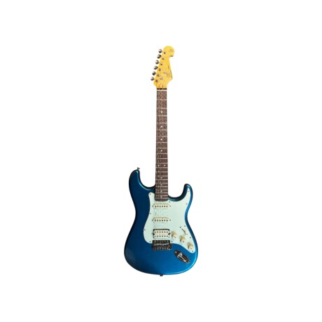 Guitarra Electrica Sx Sst62hsslpb Strat Hss Azul Con Funda Guitarra Electrica Sx Sst62hsslpb Strat Hss Azul Con Funda