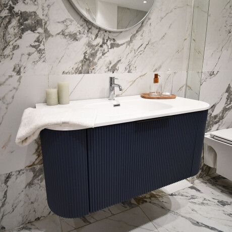 MUEBLE BALDI LAQUEADO Azul MATE 100X50X42 INCL BACHA GAMAS DE AZUL