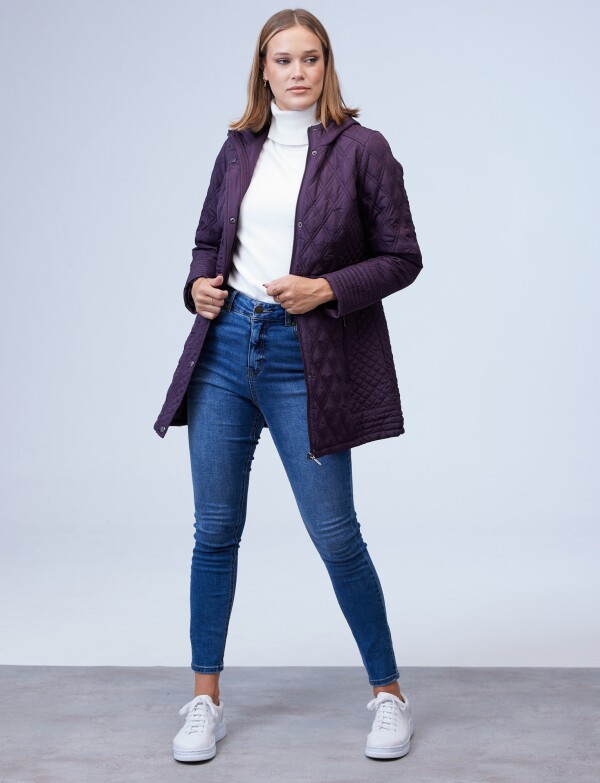 Campera Capitoneada VIOLETA