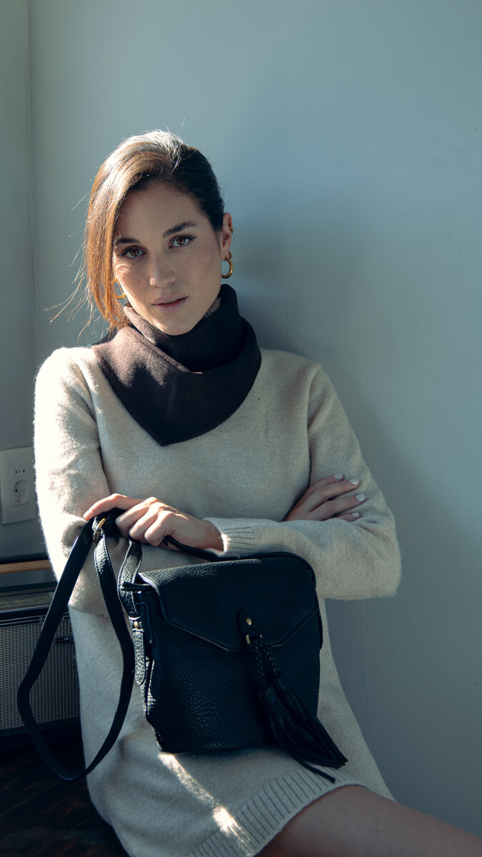 BANDOLERA PEKIN - NEGRO 