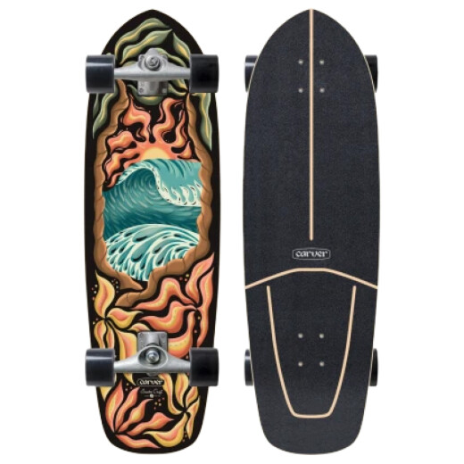 SKATE Surfskate CARVER CX PSYCHEDELIC SUNSET 32" SKATE Surfskate CARVER CX PSYCHEDELIC SUNSET 32"