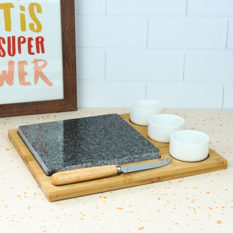 Copetinero con base de madera Copetinero con base de madera