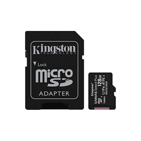 Memoria MicroSDXC Kingston SDCS2 128GB con adaptador Clase10 Memoria MicroSDXC Kingston SDCS2 128GB con adaptador Clase10