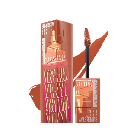 MAYBELLINE LABIAL SUPER STAY VINYL 4.2ml Caramel N°185