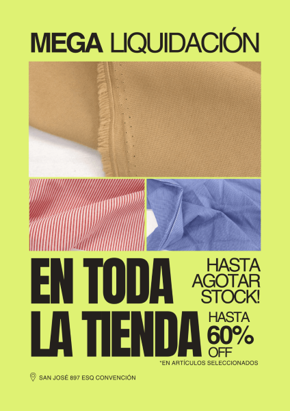 Liquidación de Stock