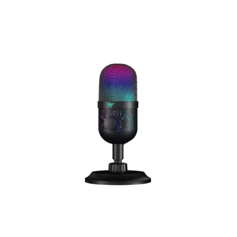 Microfono Gamer Havit GK22 Omnidireccional Negro Microfono Gamer Havit GK22 Omnidireccional Negro