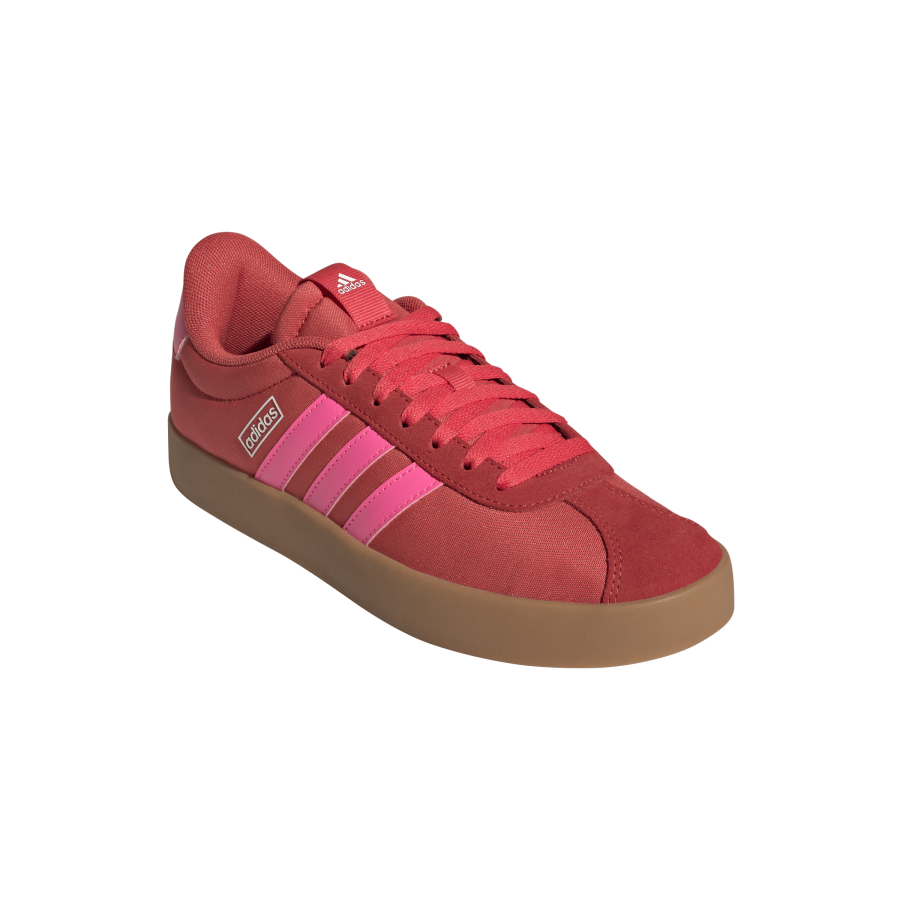 Championes de Mujer Adidas Vl Court 3.0 Rojo - Rosado