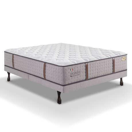 SOMMIER QUEEN RESORTES VICENZO