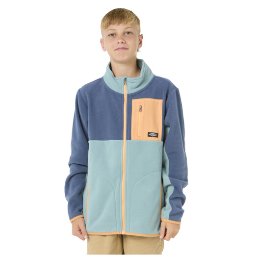 Canguro Rip Curl Raw Energy Block Fleece - Niño Canguro Rip Curl Raw Energy Block Fleece - Niño