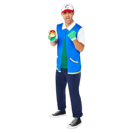 Pokémon Costume Ash XXL - Adulto Pokémon Costume Ash XXL - Adulto