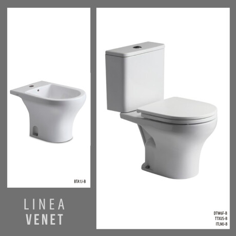 Juego De Inodoro Incluye Mochila, Tapa Cierre Suave Y Bidet BLANCO