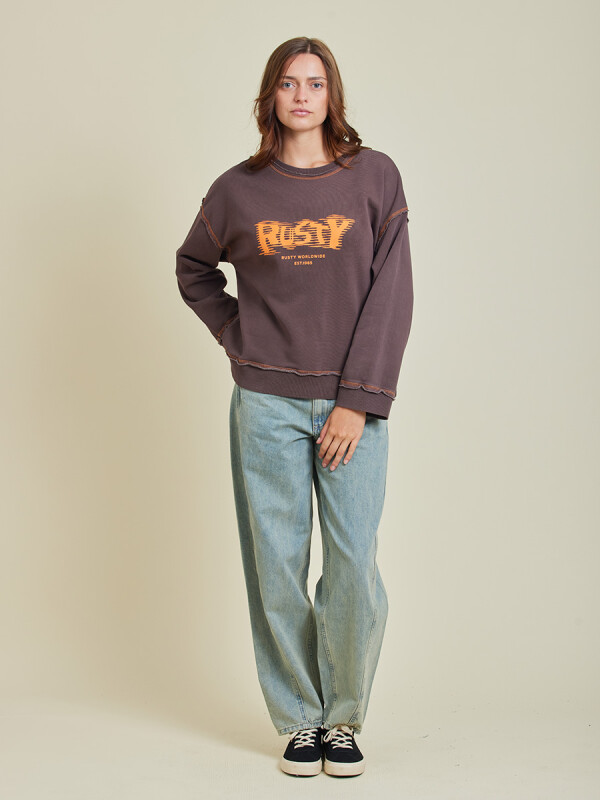 SWEATER DENEB RUSTY MarrÓn