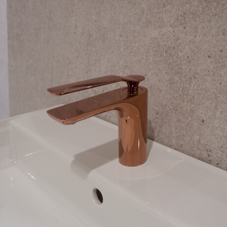 Griferia De Lavatorio Monocomando Vidrio/Cromo Aqualia 000