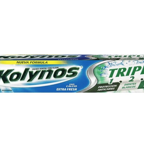 Pasta de Dientes Kolynos Triple Acción 90gr Pasta de Dientes Kolynos Triple Acción 90gr