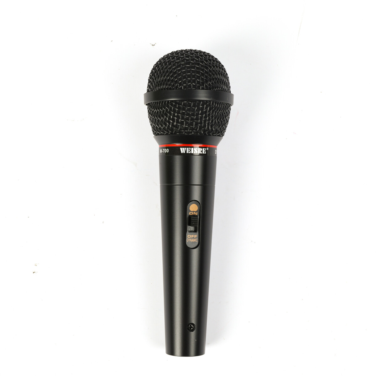 Micrófono dinámico con cable 4 m 1/4 plug simil SV100 con switch 