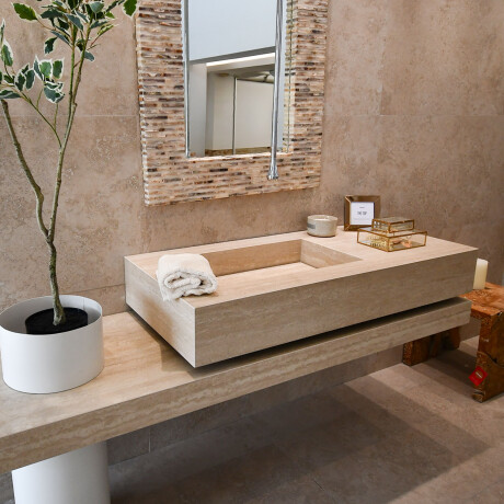 Porcelanato Beige Satinado 162X324Cm Piso Pared 000