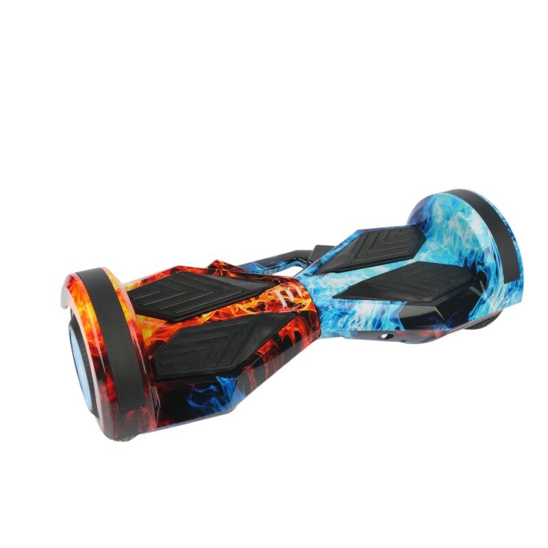 Hoverboard con ruedas de 8" diseño ICE Fire + rodilleras Hoverboard con ruedas de 8" diseño ICE Fire + rodilleras
