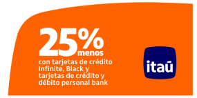 Itaú 25%