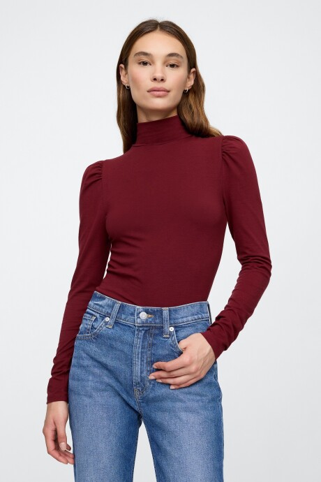 Remera Polera Puff Mujer Red Delicious