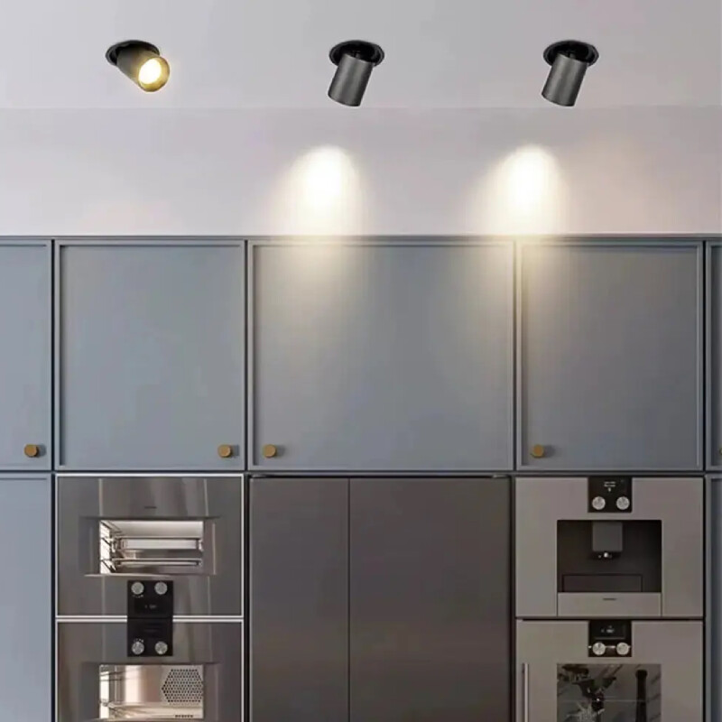 DOWNLIGHT LED EMPOTRABLE BERNA 12W Downlight LED Empotrable Berna 12W Negro