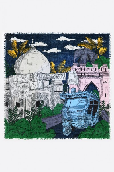 PAÑUELO Azul Marino