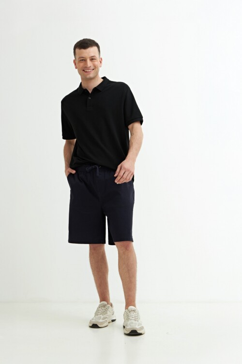 Short con elastico AZUL