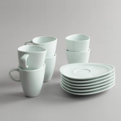 Plato De Café Irregular Volf | Por Unidad Plato De Café Irregular Volf | Por Unidad