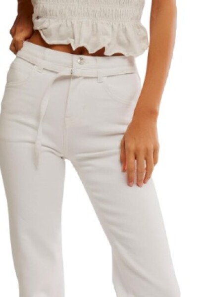 SABINE SLIM A LINE JEAN Blanco