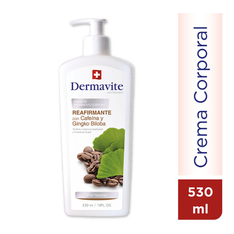 Crema de tratamiento corporal Dermavite Reafirmante con cafeína y Ginkko Biloba