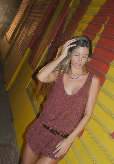 Blusa Siena SS26 Tinto