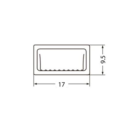 Jabonera De Empotrar De Loza Blanca 15 X 7.5 000