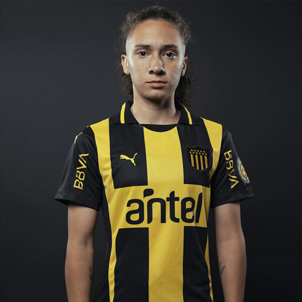 HOME JERSEY WOMAN 25 - PUMA AMARILLO/NEGRO