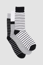 Pack x3 medias media caña diseño Variante 28