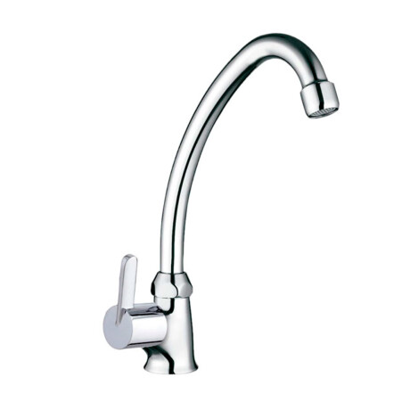 Grifo De Mesada Monocomando Cromo Solo Agua Fria 000