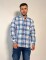 Camisa a cuadros Calisto Azul