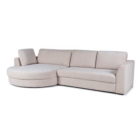 Rinconera Lotus - Tela Microfibra - Chaise Izquierdo 12072 (Beige)