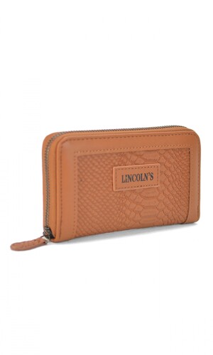 BILLETERA MADRESELVA CARAMELO