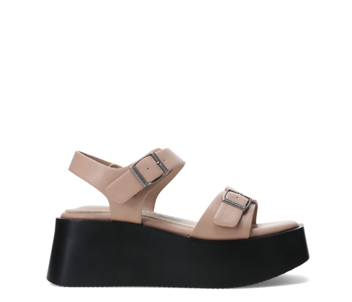 Sandalia de Mujer Miss Carol VIXOR con plataforma Nude