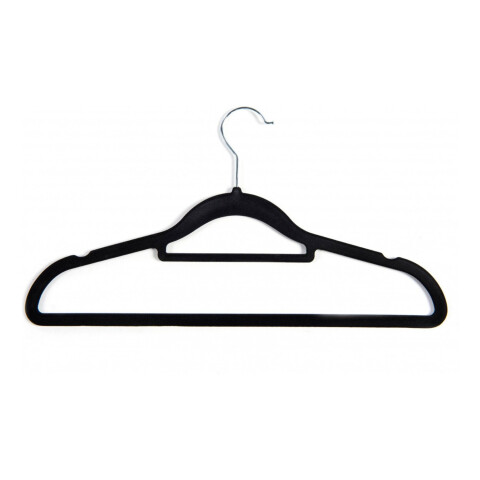 Percha De Terciopelo Antideslizante Ropa Pack 40 Unidades Percha De Terciopelo Antideslizante Ropa Pack 40 Unidades