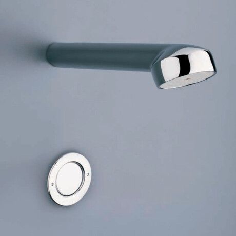 Griferia Automatica Antivandalica Con Roseta Cromo Fv 000